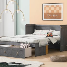 Queen Size Murphy Bed with USB Port and a Large Drawer 49 Queen Size Murphy Bed with USB Port and a Large Drawer