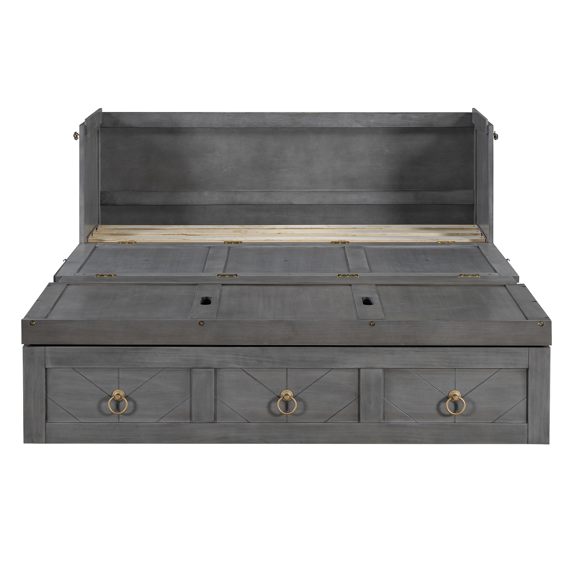 Full Size Murphy Bed with USB Port and a Large Drawer 19 Full Size Murphy Bed with USB Port and a Large Drawer