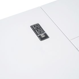 Queen Size Murphy Bed with USB Port, Little Wardrobes and Drawers