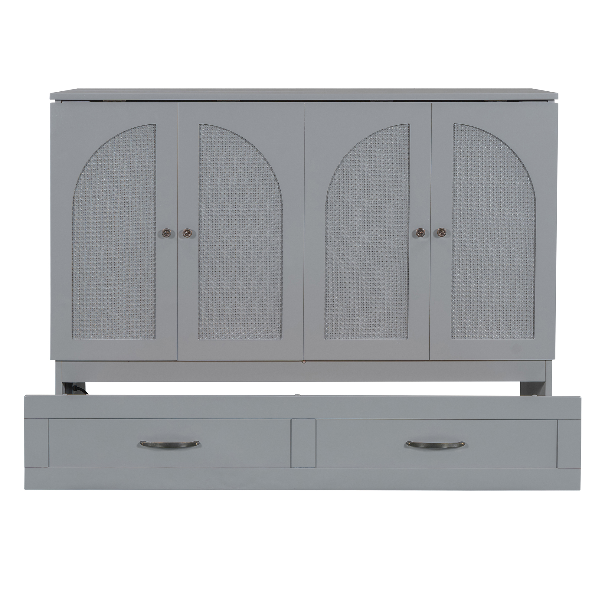 Space-Saving Full Size Murphy Bed with Large Drawers 7 Space-Saving Full Size Murphy Bed with Large Drawers