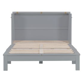 Space-Saving Full Size Murphy Bed with Large Drawers 32 Space-Saving Full Size Murphy Bed with Large Drawers