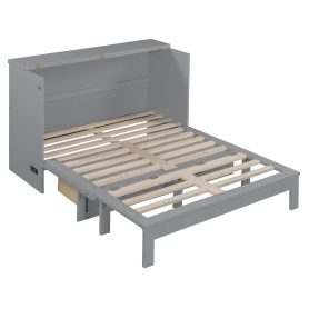 Space-Saving Full Size Murphy Bed with Large Drawers 36 Space-Saving Full Size Murphy Bed with Large Drawers