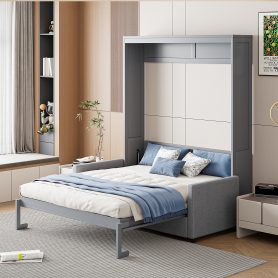 Full Size Murphy Bed Wall Bed With Cushion