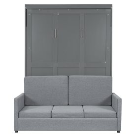 Full Size Murphy Bed Wall Bed With Cushion