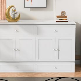 Queen Size Murphy Bed Wall Bed with Large Drawers