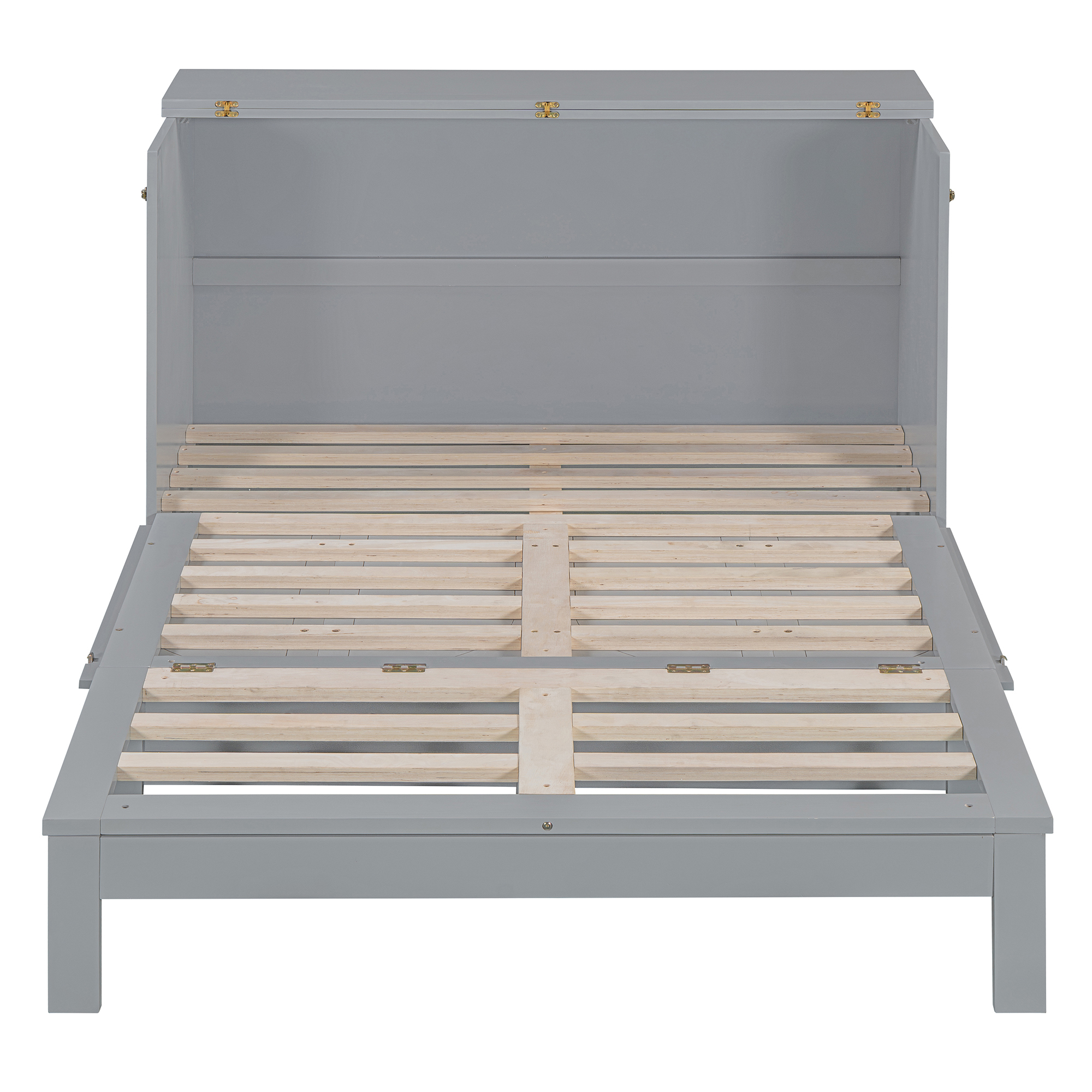 Space-Saving Full Size Murphy Bed with Large Drawers 13 Space-Saving Full Size Murphy Bed with Large Drawers