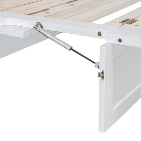 Queen Size Murphy Bed Wall Bed with Large Drawers