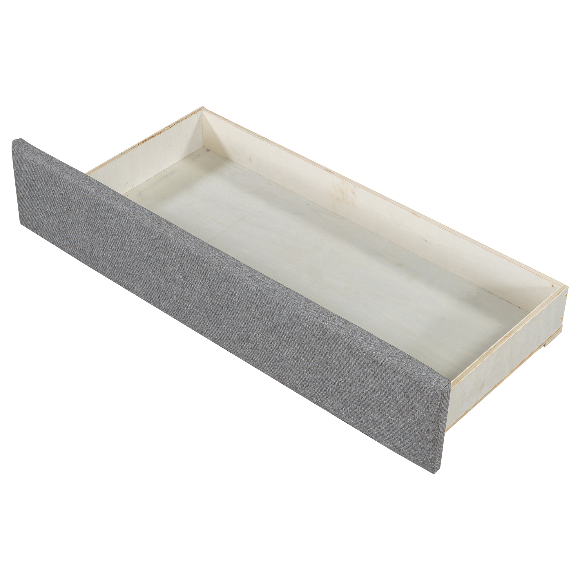 Twin XL to King Size Upholstered Daybed with Two Drawers 15 Twin XL to King Size Upholstered Daybed with Two Drawers