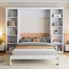 Full Size Murphy Bed With Desk And Bookshelf 23 Full Size Murphy Bed With Desk And Bookshelf