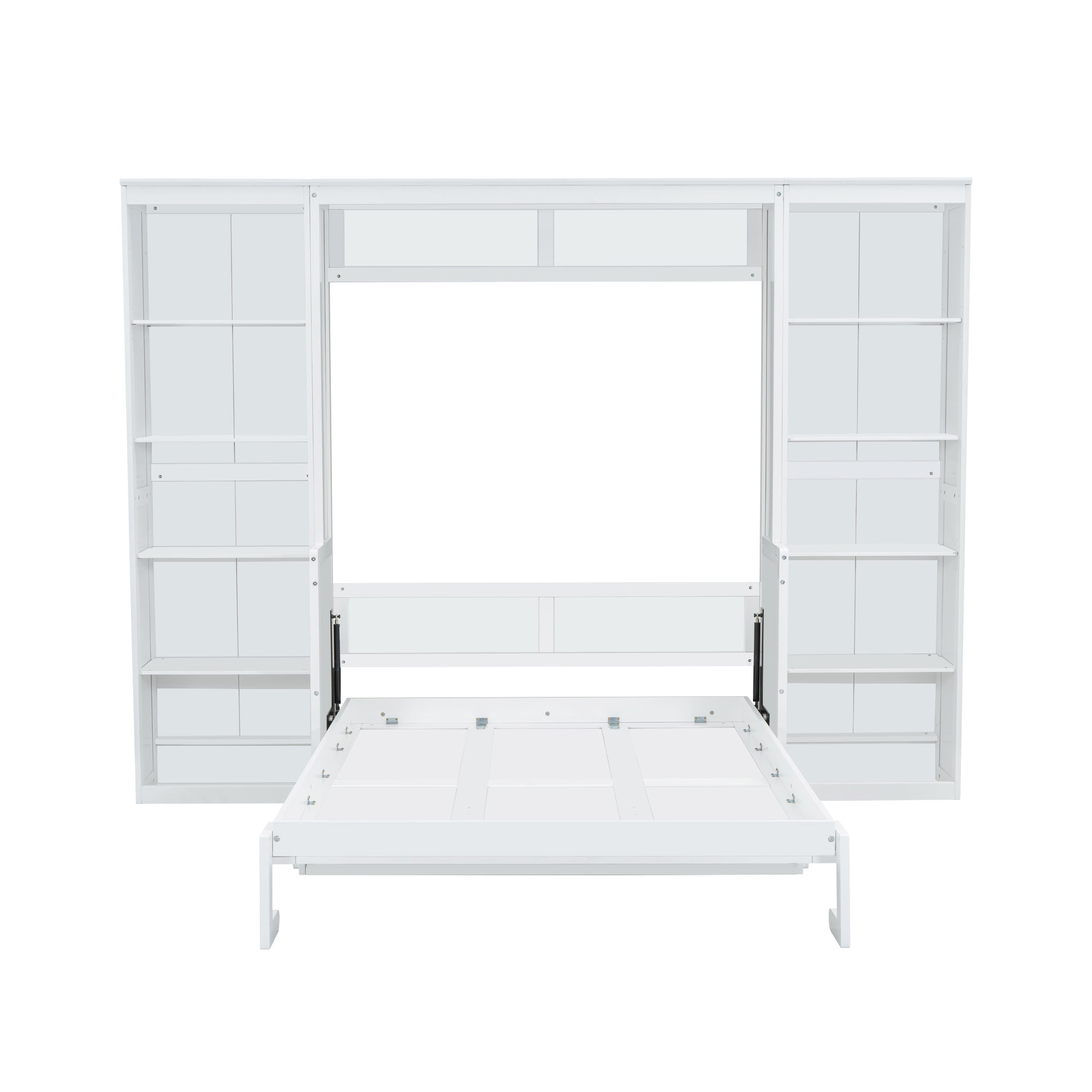 Full Size Murphy Bed With Desk And Bookshelf 18 Full Size Murphy Bed With Desk And Bookshelf