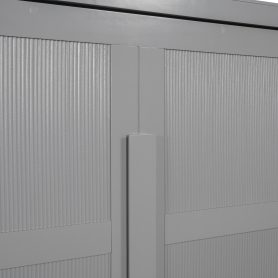 Modern Design Queen Size Murphy Bed Wall Bed With LED Lights