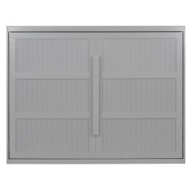 Modern Design Queen Size Murphy Bed Wall Bed With LED Lights