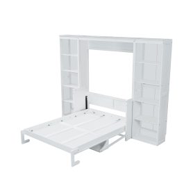 Full Size Murphy Bed With Desk And Bookshelf 35 Full Size Murphy Bed With Desk And Bookshelf