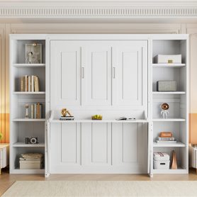 Full Size Murphy Bed With Desk And Bookshelf 24 Full Size Murphy Bed With Desk And Bookshelf