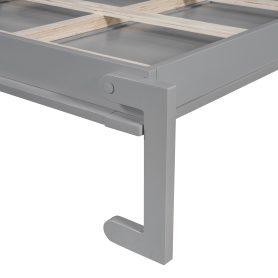 Modern Design Queen Size Murphy Bed Wall Bed With LED Lights