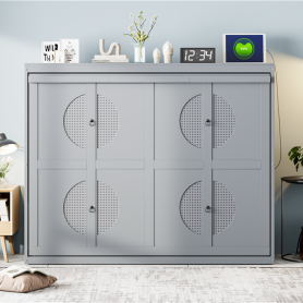 Multi-function Queen Size Murphy Bed Wall Bed