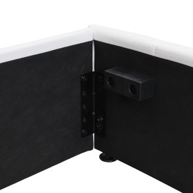 Queen Size Upholstered Platform Bed with Hydraulic Storage System