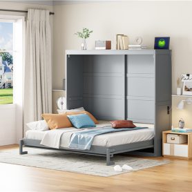 Multi-function Full Size Murphy Bed Wall Bed