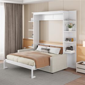 Queen Size Wall Bed With Sofa