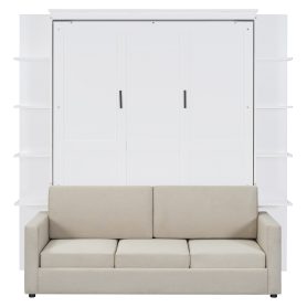 Queen Size Wall Bed With Sofa