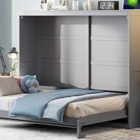 Multi-function Full Size Murphy Bed Wall Bed