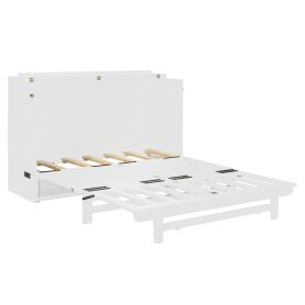 Queen Size Murphy Bed with Large Drawer, USB Ports and Outlets 35 Queen Size Murphy Bed with Large Drawer, USB Ports and Outlets