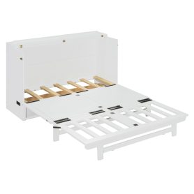 Queen Size Murphy Bed with Large Drawer, USB Ports and Outlets 36 Queen Size Murphy Bed with Large Drawer, USB Ports and Outlets