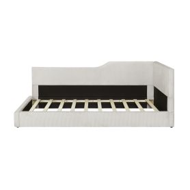 Twin Size L-Shaped Corduroy Daybed