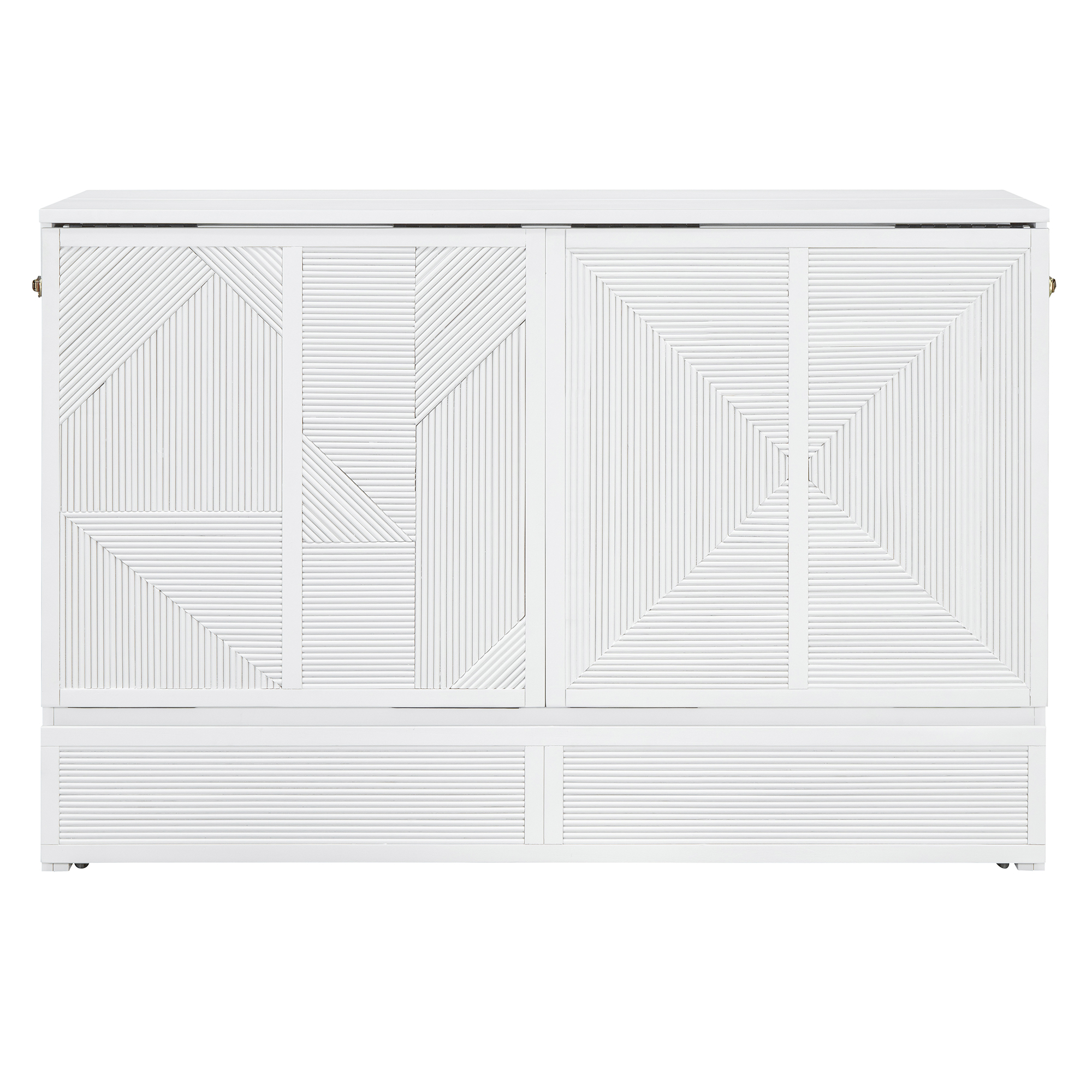 Queen Size Murphy Bed with Large Drawer, USB Ports and Outlets 6 Queen Size Murphy Bed with Large Drawer, USB Ports and Outlets