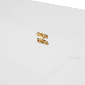 Queen Size Murphy Bed with Drawer and a set of Sockets & USB Ports, Pulley Structure Design