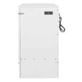 Queen Size Murphy Bed with Drawer and a set of Sockets & USB Ports, Pulley Structure Design