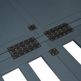 Full Size Murphy Bed with Large Drawer, USB Ports and Outlets