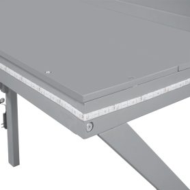 Wood Twin Size Gaming Loft Bed with Desk and LED