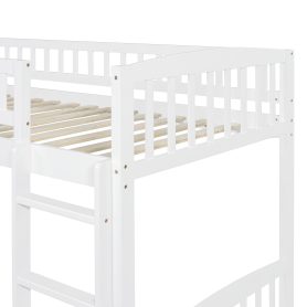 Twin Size Loft Bed With Slide And Ladder