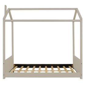 Wood Full Size Velvet House Bed 18 Wood Full Size Velvet House Bed