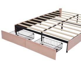 Full Size Upholstered Smart LED Bed Frame