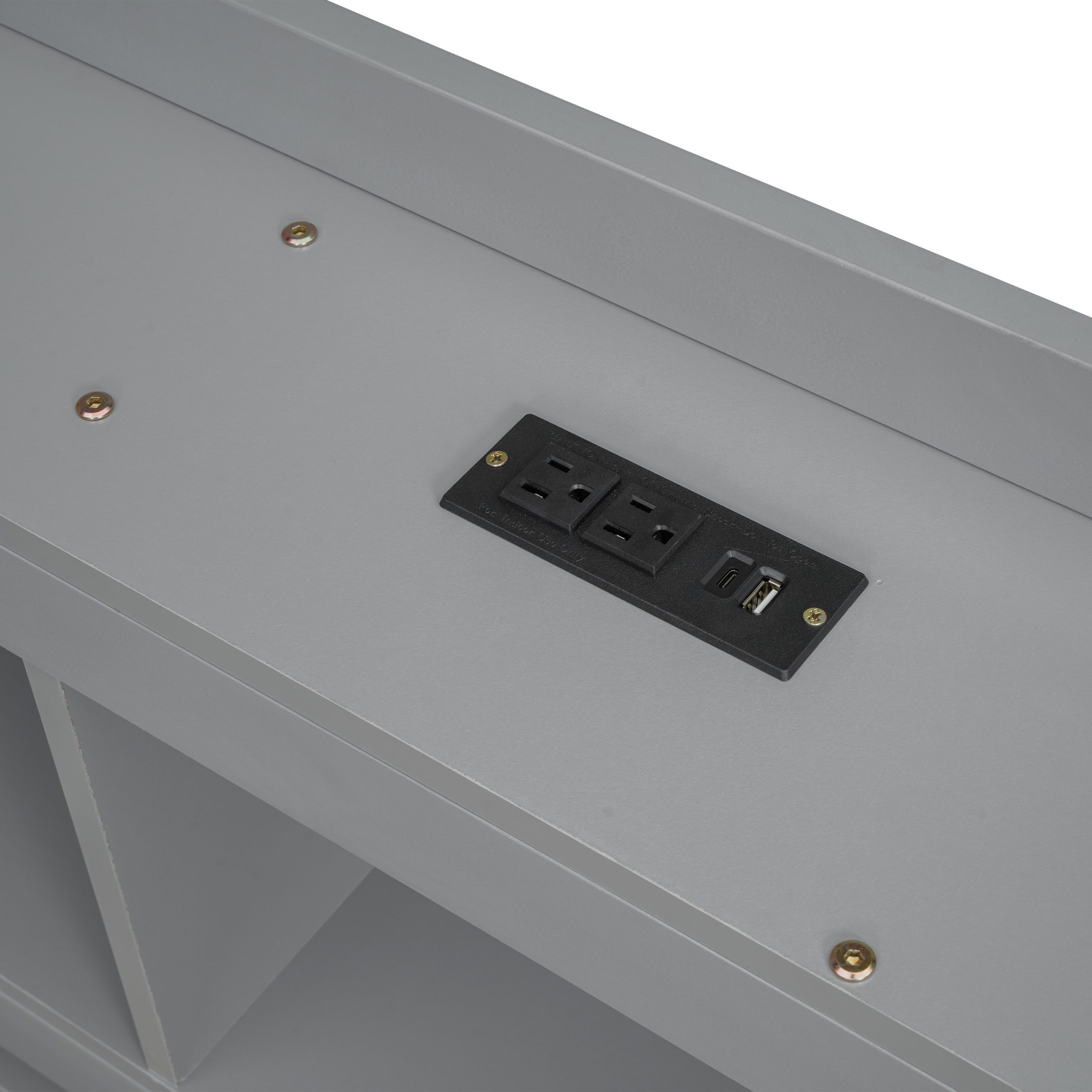 Twin Size L-Shaped Bookcases Bed with Power Outlets, USB Charging Ports, Two Drawers 28 Twin Size L-Shaped Bookcases Bed with Power Outlets, USB Charging Ports, Two Drawers