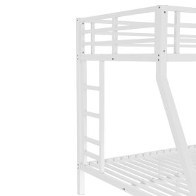 Metal Twin over Full Bunk Bed for Teens and Adults