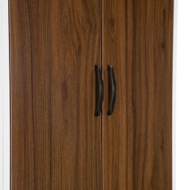 Full Size Murphy Bed Wall Bed with Closet, Drawers and Table