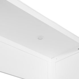 Full Size Murphy Bed Wall Bed with Closet, Drawers and Table