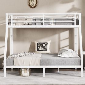 Metal Twin over Full Bunk Bed for Teens and Adults