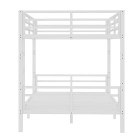 Metal Full XL over Full XL Bunk Bed for Teens and Adults