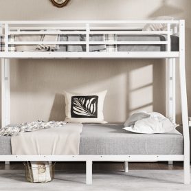 Metal Twin over Full Bunk Bed for Teens and Adults