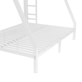 Metal Twin over Full Bunk Bed for Teens and Adults