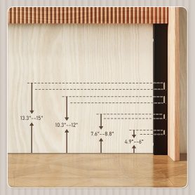 Wooden Integral Headboard