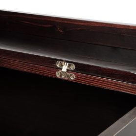 Queen Size Murphy Bed with Power Station and Rattan Panel