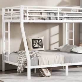Metal Twin over Full Bunk Bed for Teens and Adults