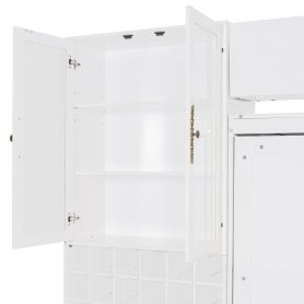 Full Size Murphy Bed Wall Bed With Sofa, Shelves Usb & Light