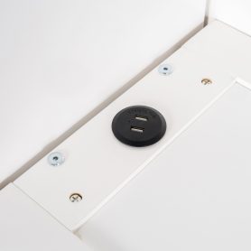 Queen Murphy Bed Wall Bed with Sofa, Shelves USB & Light