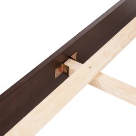 Queen Over Queen Bunk Bed with Built-in Storage Cabinets, Charging Station, Ladder, and Safety Guardrails